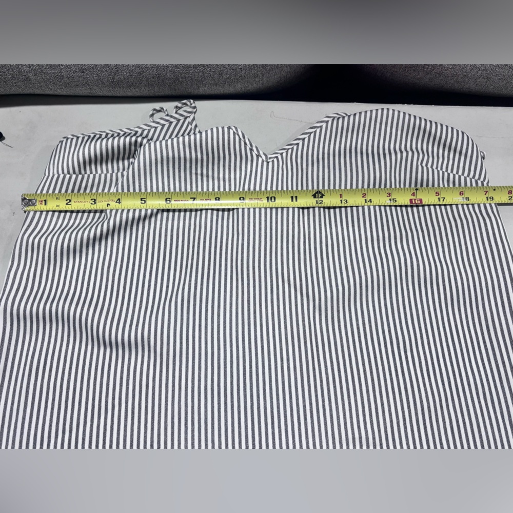 a new day Monochrome Striped Midi Dress - Picture 6 of 13